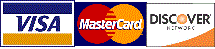 Visa, Mastercard, Discover